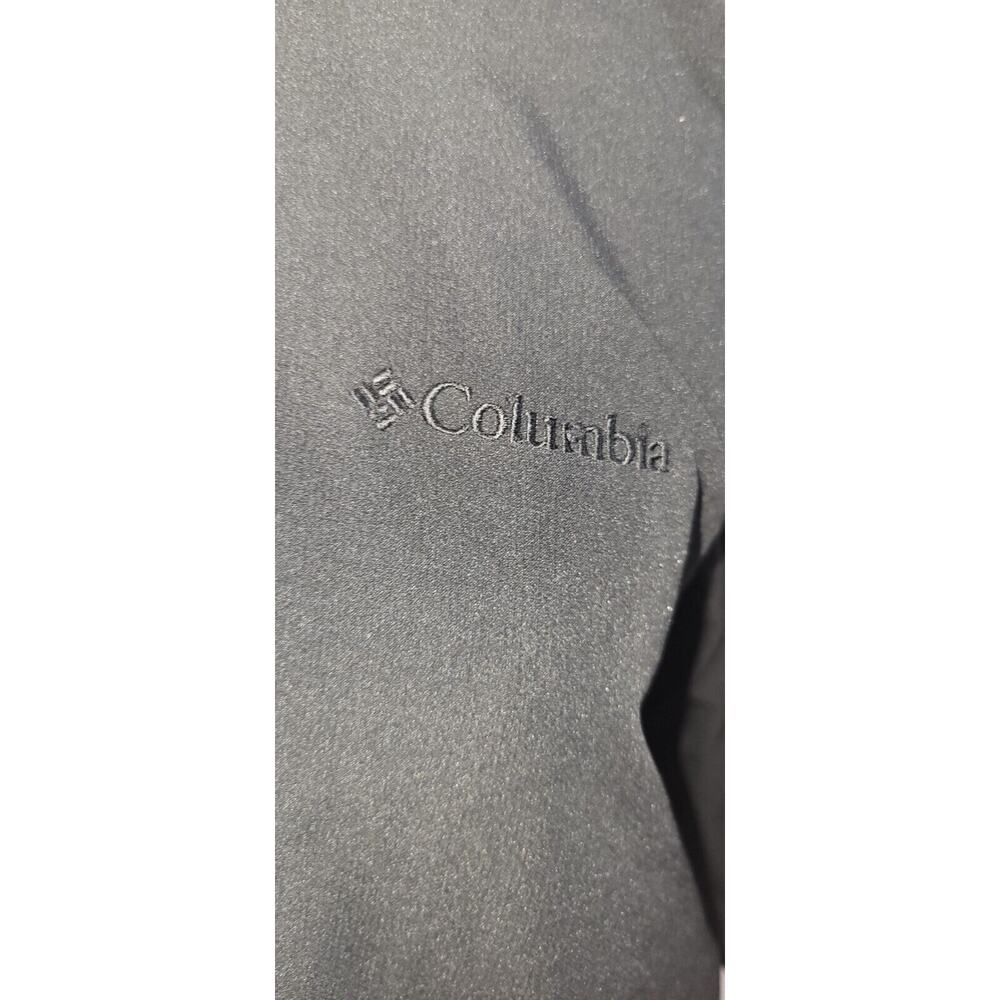 Columbia Mens Large Black Pullover Crew Neck Long Sleeve Wind Breaker Jacket - Picture 2 of 9